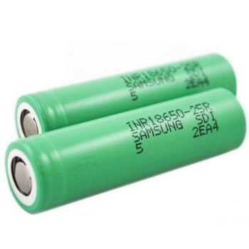 Samsung INR 25r Best 18650 Batteries for Vaping High Drain Sub Ohm 350