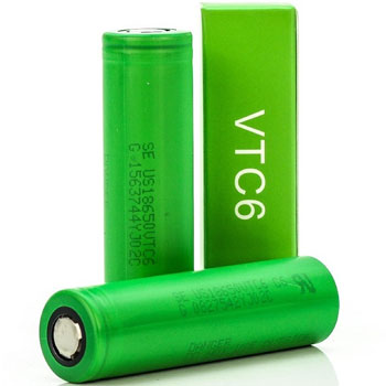 sony vtc6 Best 18650 Batteries for Vaping High Drain Sub Ohm 350